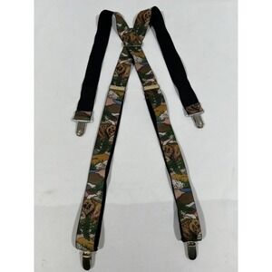 Pelican Suspenders‎ X Back Adjustable Bear Clips Workwear Outdoorsman
